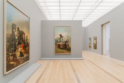 Salas de la Fundación Beyeler con su exposición Goya.