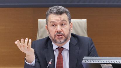 El presidente de la Comisión Nacional del Mercado de Valores (CNMV), Rodrigo Buenaventura.
