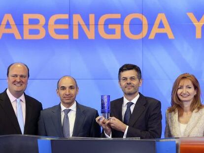 Debut de Abengoa Yield en junio de 2014.