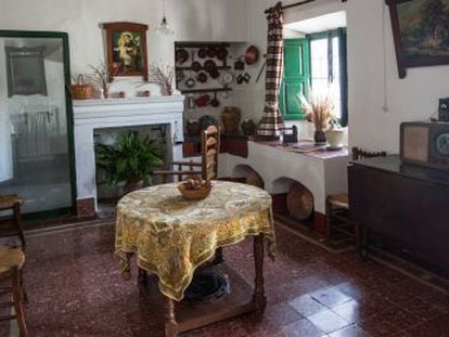 Habitaci&oacute;n de la Casa - Museo de Federico Garc&iacute;a Lorca en Valderrubio, en Granada. 