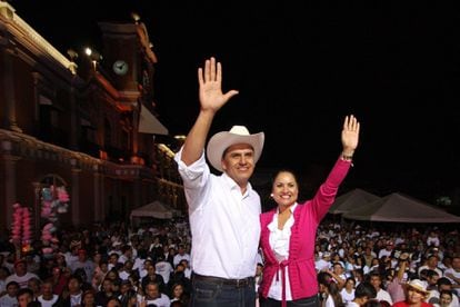 Roberto Sandoval, exgobernador de Nayarit, después de haber ganado la elección en 2011.