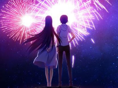 La película, de Akiyuki Shinbo y Nobuyuki Takeuchi, juega con la posibilidad de rectificar los errores sentimentales y se estrena el 20 de abril