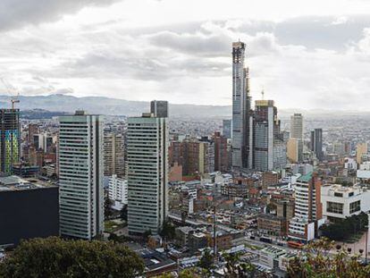 Vista panor&aacute;mica de Bogot&aacute;.