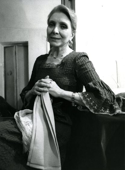 Entrevista a la cantante y actriz María Dolores Pradera, el 6 de febrero de 1985.
