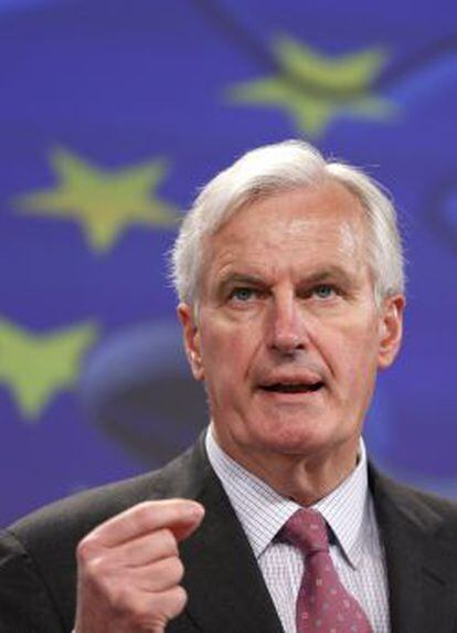 El comisario europeo de Mercado Interior y Servicios, Michel Barnier, en una imagen de archivo. REUTERS/Francois Lenoir (BELGIUM - Tags: POLITICS BUSINESS HEADSHOT) EU-FINANCE/