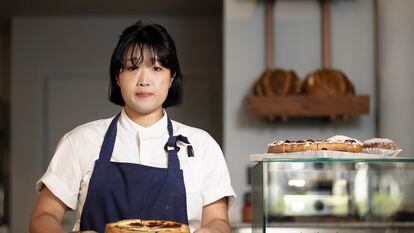 Natsumi Mizumoto, jefa de pastelería de Casa Bonay, en Barcelona.