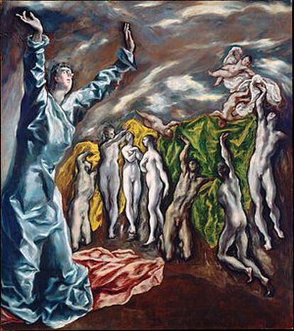 'La apertura del Quinto Sello del Apocalipsis', de El Greco, perteneció al pintor Ignacio Zuloaga y fue una obra decisiva para el Picasso de 'Las señoritas de Aviñón'.