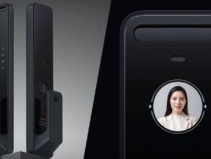 Diseño del  Xiaomi Face Recognition Smart Door Lock