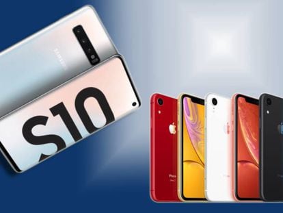 Elegimos una serie de móviles Samsung y Apple reacondicionados rebajados, como el S10, S9, el Xs Max o el XR, entre otros.