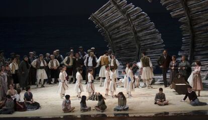 Una escena de la ópera 'Maror', de Manuel palau.