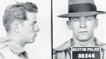 Fotos del primer arresto de James Whitey Bulger, en 1953.
