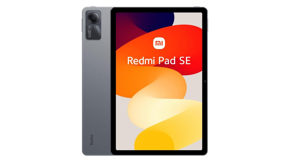 Vista frontal de la tableta Xiaomi Redmi Pad SE.
