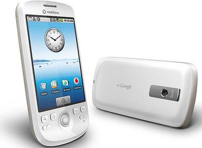 Android también llega a Vodafone. El HTC Magic será el segundo móvil de España que use el sistema operativo de Google.