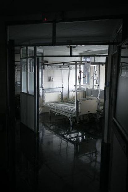 Planta de traumatología del Hospital de la Vall d'Hebron en 2014.