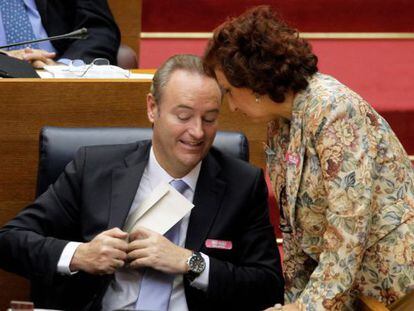 El presidente de la Generalitat Valeniana, Alberto Fabra.