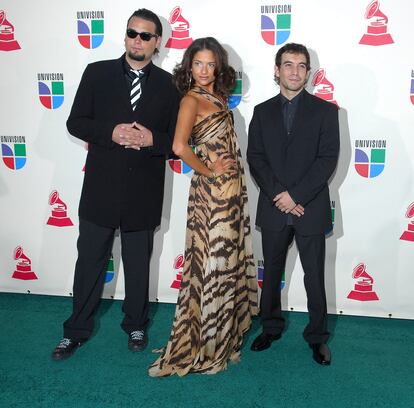 La Quinta Estación en la gala de los Latin Grammy, el 8 de noviembre de 2007.