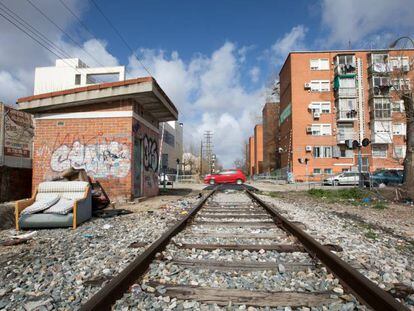 Viviendas en el distrito de Villaverde.