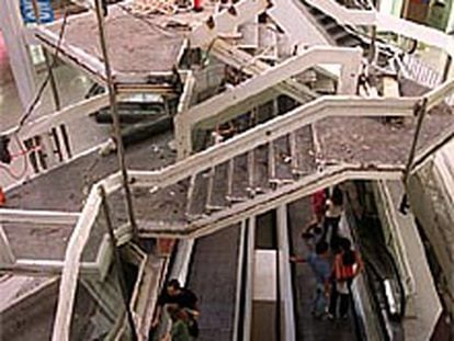 El centro comercial La Vaguada, en el barrio de El Pilar.