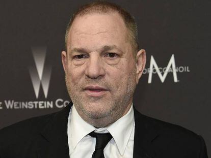 Harvey Weinstein en una fiesta en Beverly Hills, California, en enero de 2017.