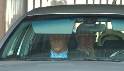 Rodrigo Rato, a su llegada a los juzgados de Plaza de Castilla (Madrid)