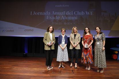 Esade Alumni celebró la primera edición de los Women Forward Awards, que reconoció a Belén Garijo, consejera delegada de Merck, con el Premio a la Trayectoria Profesional, y a Agbar con el Premio a la Contribución Empresarial a la Paridad de Género.