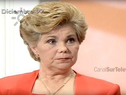 FOTO Y VÍDEO: Ana Orantes, en Canal Sur en 1997, cuando denunció que su marido la maltrataba.