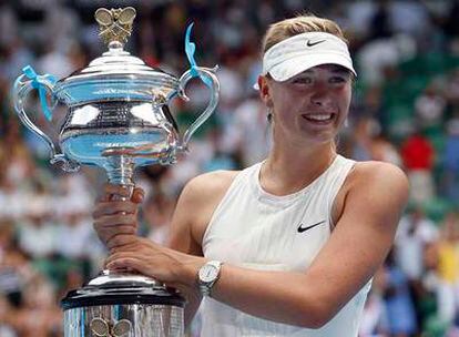 Sharapova obtiene su tercer título en un Grand Slam