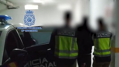 Agentes de la Policía Nacional detienen al autor de varios robos con fuerza en Coria del Río (Sevilla).