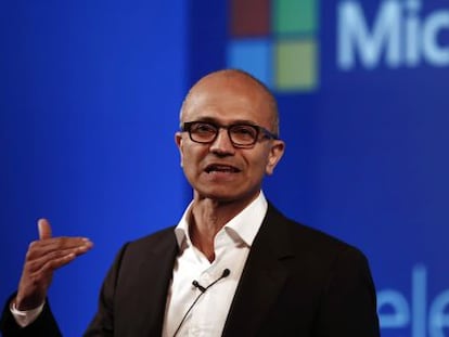 Satya Nadella, consejero delegado de Microsoft. 