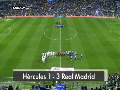 Hércules 1 - Real Madrid 3