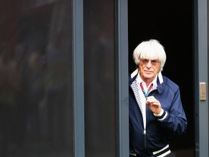 Bernie Ecclestone.