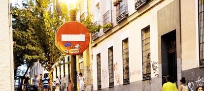 Vista del barrio de Malasaña (Madrid), donde hace un mes 123 inversores compraron un piso.