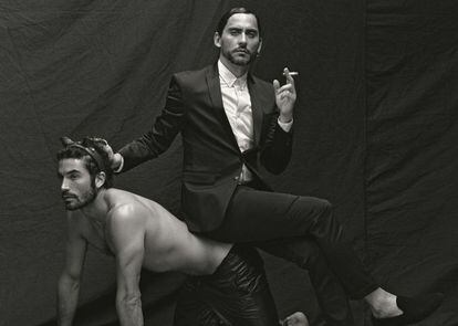 Paco León con Alex García
