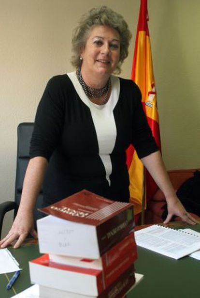 Soledad Cazorla Prieto, fiscal de Sala Delegada para la Violencia contra la Mujer, en 2006.