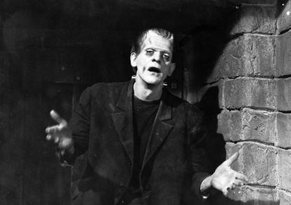Boris Karloff en 'Frankenstein' (1931).