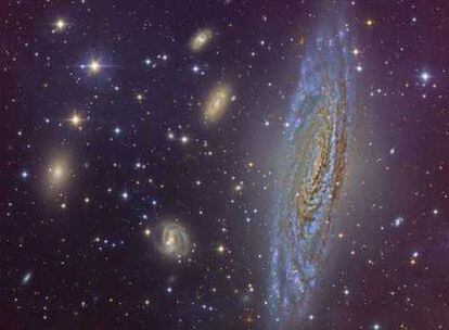 Imagen de la galaxia NGC 7331 obtenida en el observatorio de Calar Alto