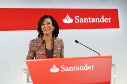 La presidenta de Santander, Ana Botín.