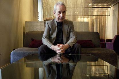 El escritor irlandés John Banville -o Benjamin Black-, esta semana en un hotel de Madrid.