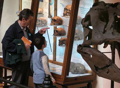 Una de las piezas del Museo Geominero de Madrid.