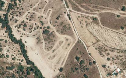 Imagen aérea de 2011 del circuito.