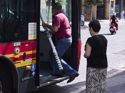 Transporte público de Sevilla. 