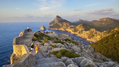 El cabo de Formentor, en Mallorca.