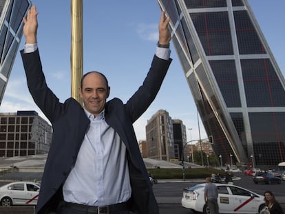 José Javier Hombrados, en 2015 en Madrid.