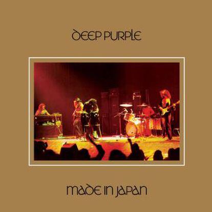 Portada de uno de los discos en directo más valorados, 'Made in Japan', de Deep Purple. El álbum se abre con 'Highway star'.