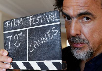 Alejandro González Iñárritu, presidente del jurado, ayer por la noche en Cannes.