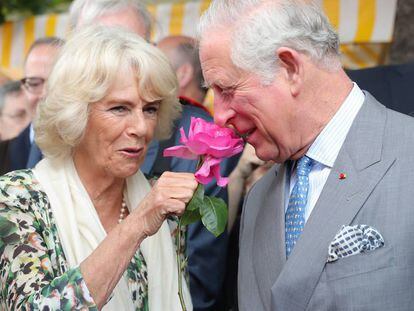 Camila de Cornualles y el príncipe Carlos.
