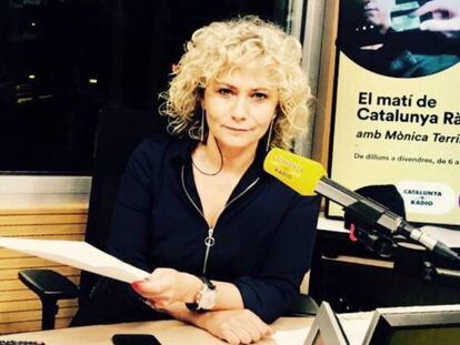 Mònica Terribas, presentadora de 'El matí de Catalunya Ràdio'.