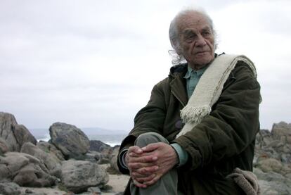 Nicanor Parra en su casa de Las Cruces en 2009.