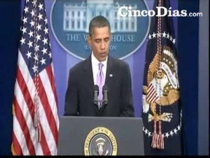 Obama habla de "amenaza creíble de terrorismo" contra EEUU