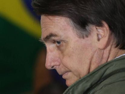 Bolsonaro poco después de la victoria.